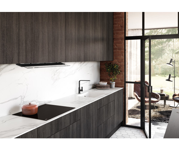 Novy Fusion Pro 8741 vlakscherm afzuigkap - 90 cm. breed