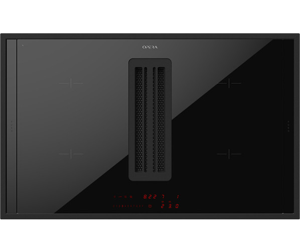 Opera DPR78B10 Prima 780 inbouw inductie kookplaat met afzuiging