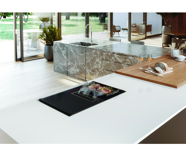 Opera DVI83C11 Viento 830 inbouw inductie kookplaat met afzuiging