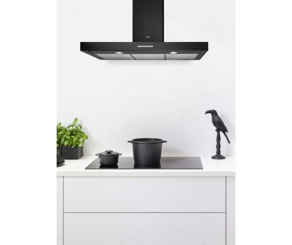 Pelgrim BSK962MAT wand matzwart afzuigkap