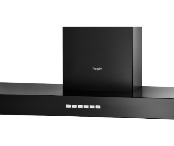 Pelgrim BSK962MAT wand matzwart afzuigkap