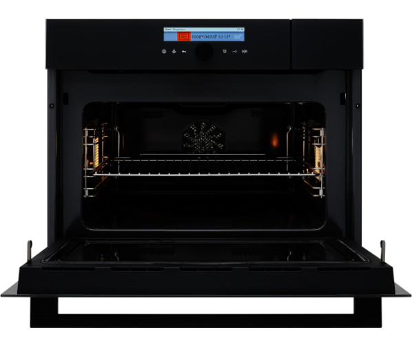 Pelgrim COS834ANT inbouw combi-stoomoven met magnetron - antraciet