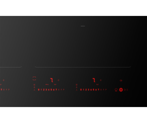 Pelgrim IK893 inbouw inductie kookplaat - 90 cm. breed