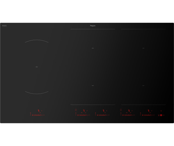 Pelgrim IK893 inbouw inductie kookplaat - 90 cm. breed