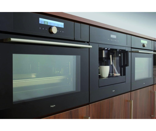 Pelgrim IKM614MAT koffiemachine zwart inbouw