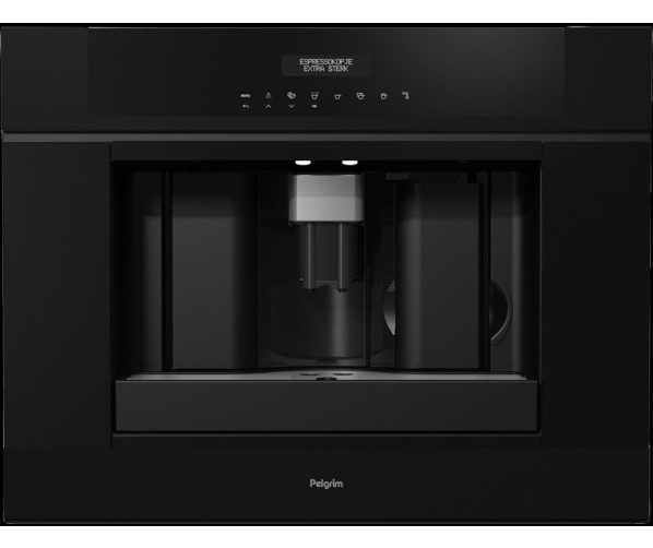 Pelgrim IKM614MAT koffiemachine zwart inbouw