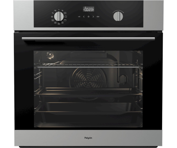 Pelgrim OVM416RVS inbouw oven - roestvrijstaal 