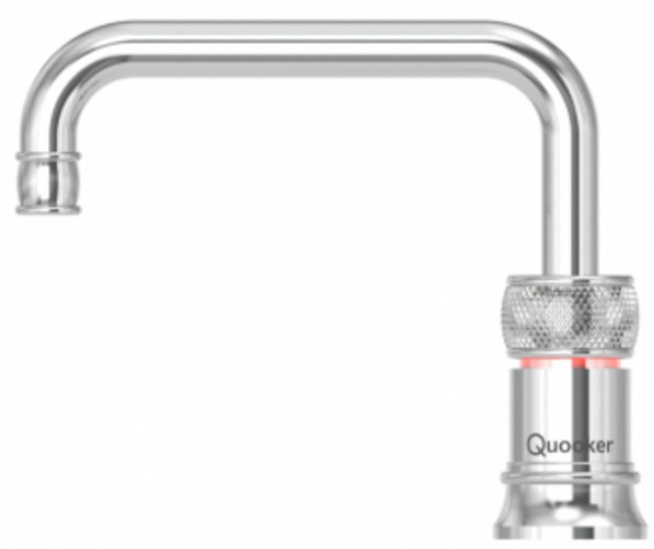 Quooker COMBI+ Classic Fusion Round CHROOM - kokend water kraan