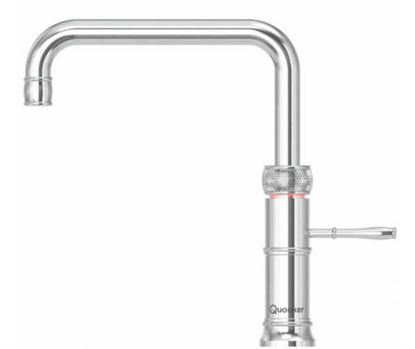 Quooker COMBI Classic Fusion Square Chroom - kokend water kraan