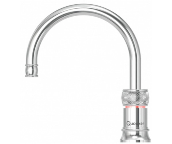 Quooker COMBI+ Classic Nordic Round CHROOM - kokend water kraan