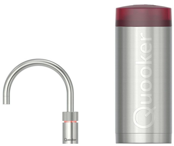 Quooker COMBI Nordic Round RVS - kokend water kraan