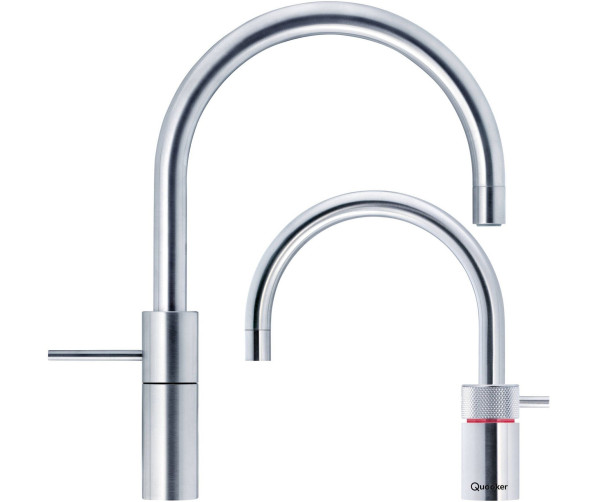 Quooker COMBI Nordic Round Twintaps CHROOM - kokend water kraan