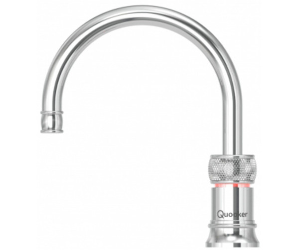 Quooker PRO3 Classic Nordic Round Chroom - kokend water kraan