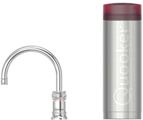 Quooker PRO3 Classic Nordic Round Chroom - kokend water kraan