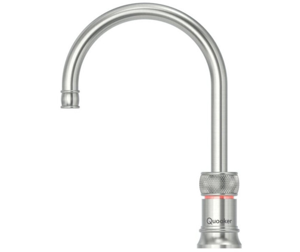 Quooker PRO3 Classic Nordic Round RVS - kokend water kraan