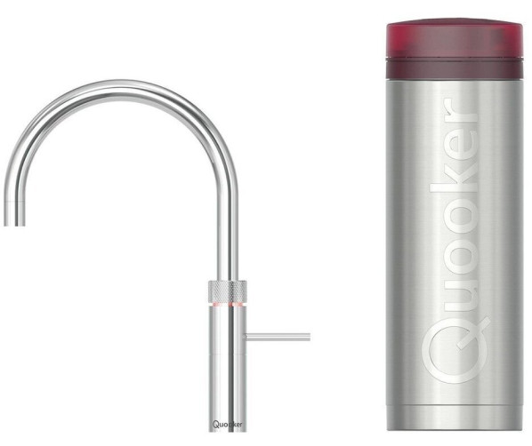Quooker PRO3 Fusion Round Chroom - kokend water kraan