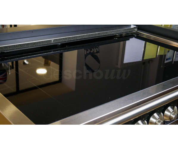 fornuis STEEL ASCOT AQ10SF-5FI BORDEAUX - Inductie