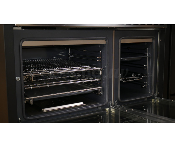 ASCOT AQ10SF-5FI SABBIA STEEL fornuis - 100 cm breed