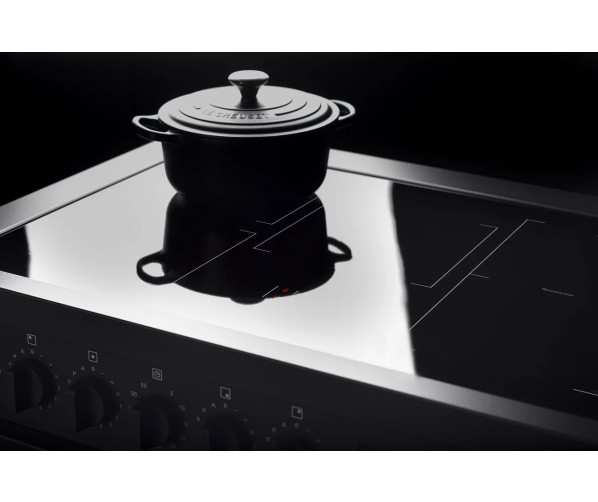 Steel EQ10FFF-5FIW NF inductiekookplaat met vijf zones en twee flexzones