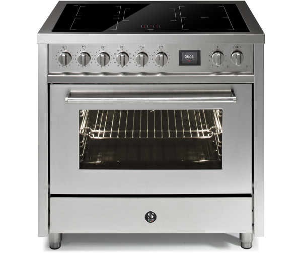 Steel EQ9F-5FI Enfasi inductie fornuis - 90 cm. breed