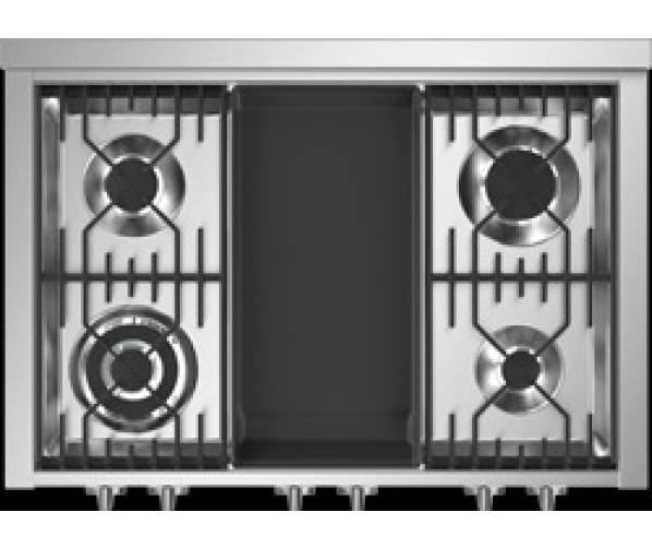 Steel G9-4T Genesi tussenbouw kookplaat
