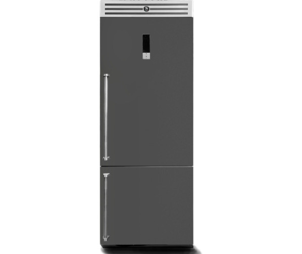 Steel GQFR-7 SX koel/vriescombinatie - Genesi - antracite