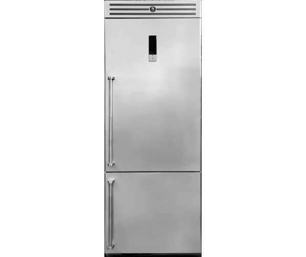 Steel GQFR-7 SX koel/vriescombinatie - Genesi - roestvrijstaal