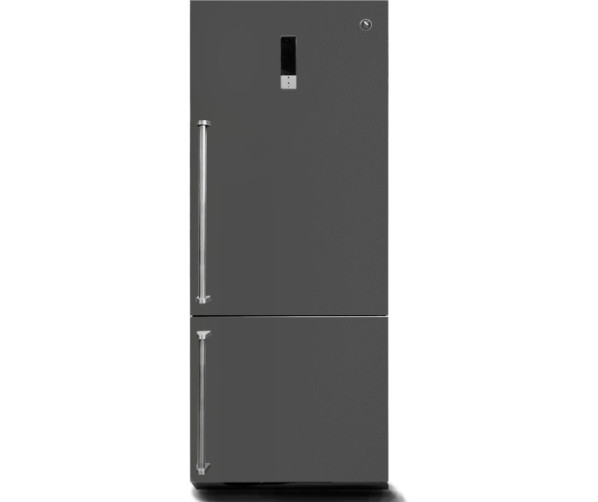 Steel GQFRB-7 SX koel/vriescombinatie - Genesi - antracite