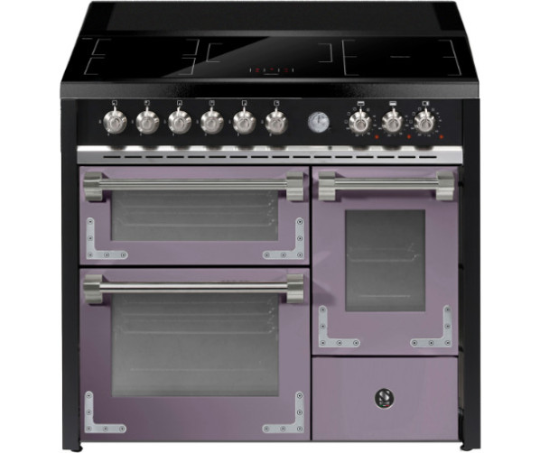 Uniek Ametista inductiefornuis met pizzafunctie – Steel Oxford