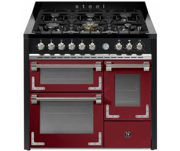 Steel XQ10FFF-6 Oxford gas fornuis - meerdere kleuren leverbaar
