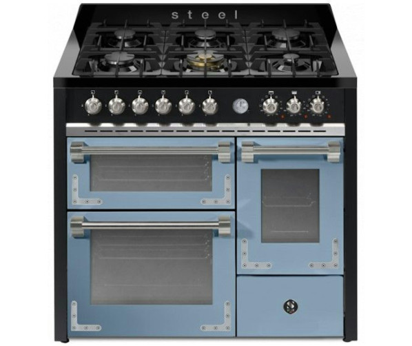 Steel XQ10FFF-6 Oxford gas fornuis - meerdere kleuren leverbaar