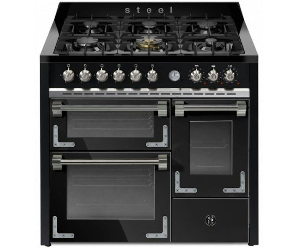 Steel XQ10FFF-6 Oxford gas fornuis - meerdere kleuren leverbaar