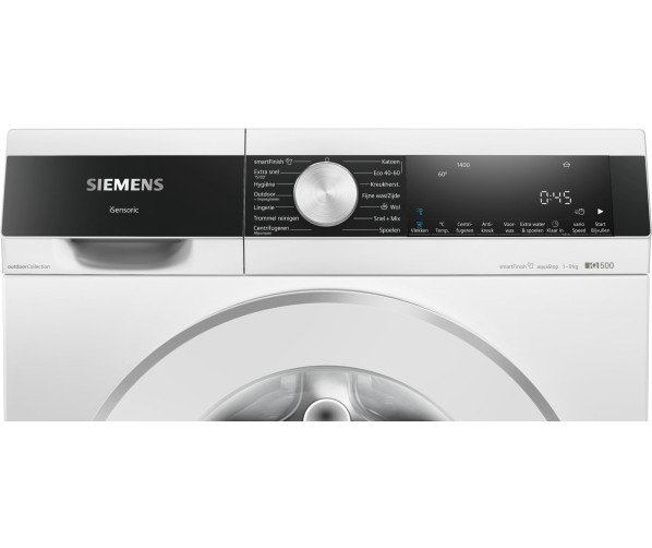 Siemens WG44G2Z9NL wasmachine met Anti-Vlekken en 1400 toeren