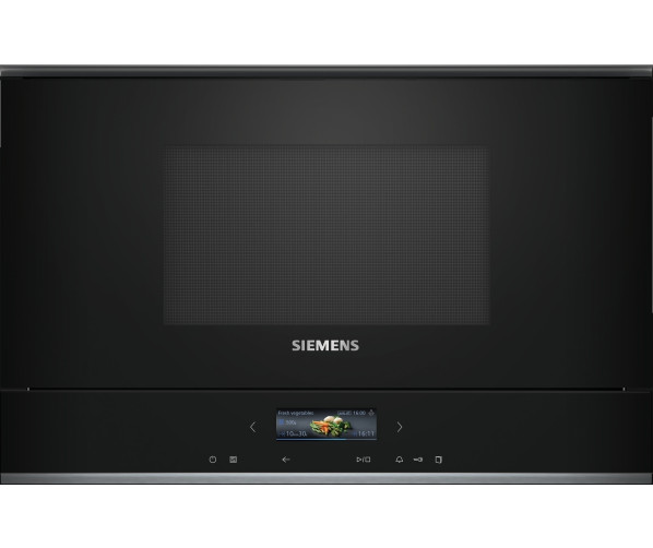 Siemens BF722L1B1 inbouw magnetron - linksdraaiend - zwart