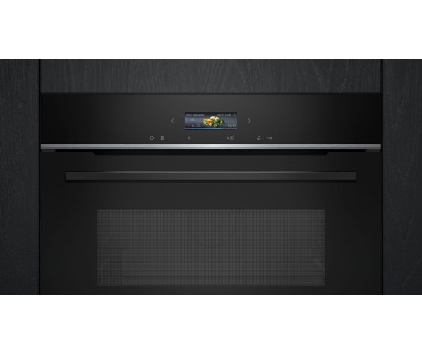 Siemens CE732GXB1 inbouw magnetron met grill - zwart