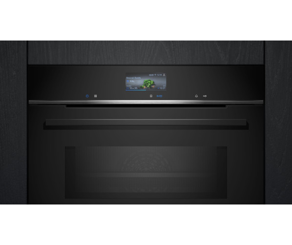 Siemens CM776GKB1 inbouw oven met magnetron - zwart