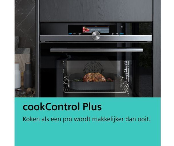 Siemens CS656GBS2 inbouw rvs combi-stoomoven