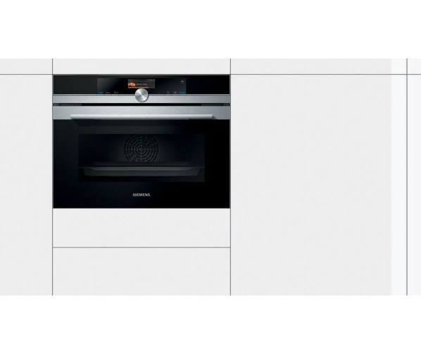 Siemens CS656GBS2 inbouw rvs combi-stoomoven