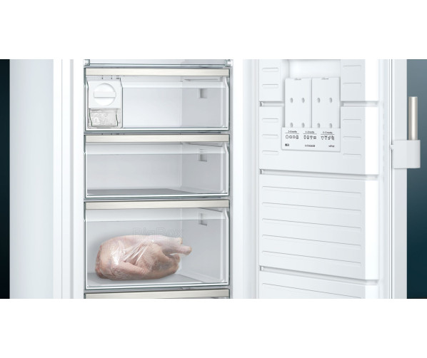 Siemens GS58NEWCV vrijstaand vrieskast - Wit