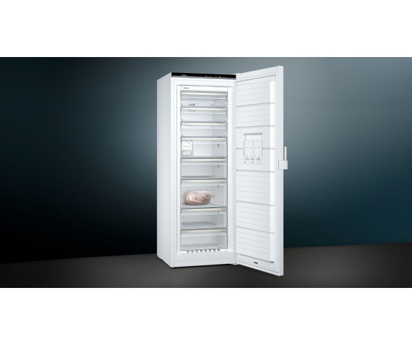 Siemens GS58NEWCV vrijstaand vrieskast - Wit