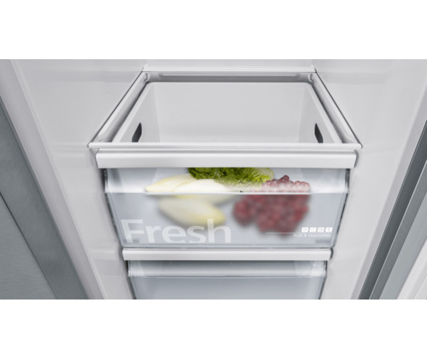 Siemens KA93GAIEP side-by-side koelkast - rvs - met minibar en ijsdispenser