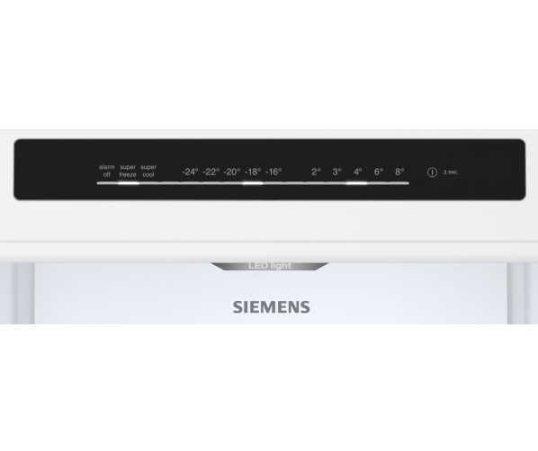 Siemens KG36N2LCF vrijstaande koelkast - rvs-look