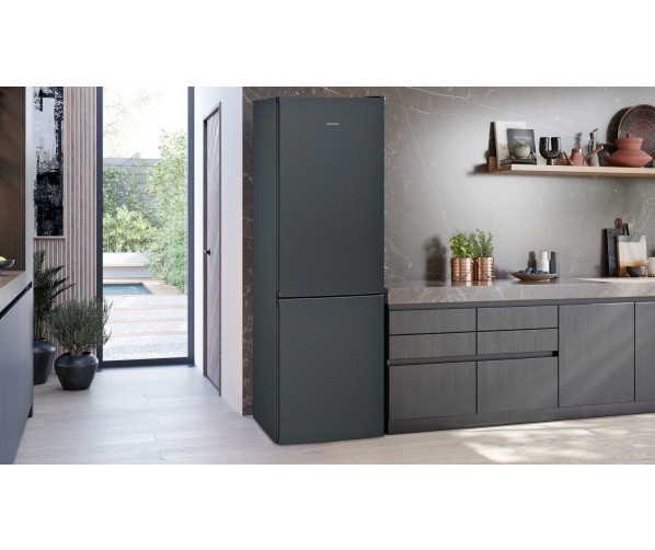 Siemens KG36NXXEA vrijstaande koelkast - blacksteel