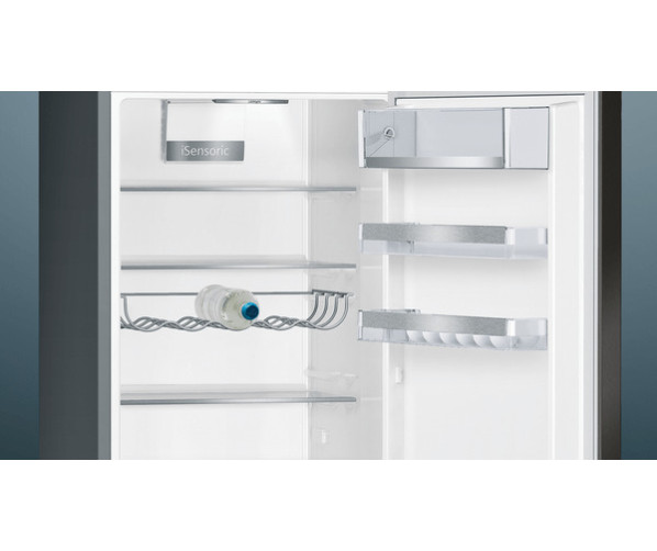 Siemens KG39E8XBA blacksteel koelkast - 201 cm. hoog - lowfrost