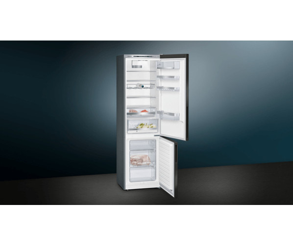 Siemens KG39E8XBA blacksteel koelkast - 201 cm. hoog - lowfrost