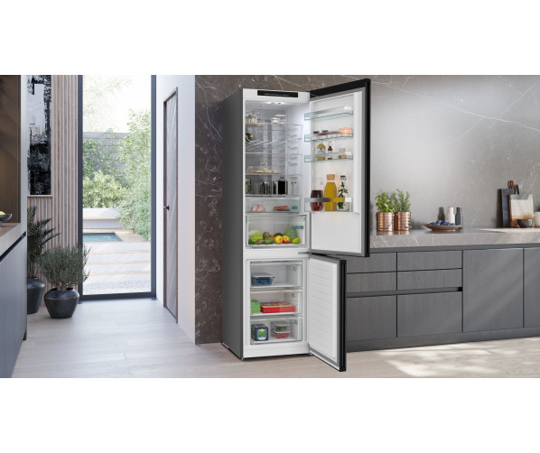 Siemens KG39N2XAF vrijstaande koelkast - blacksteel