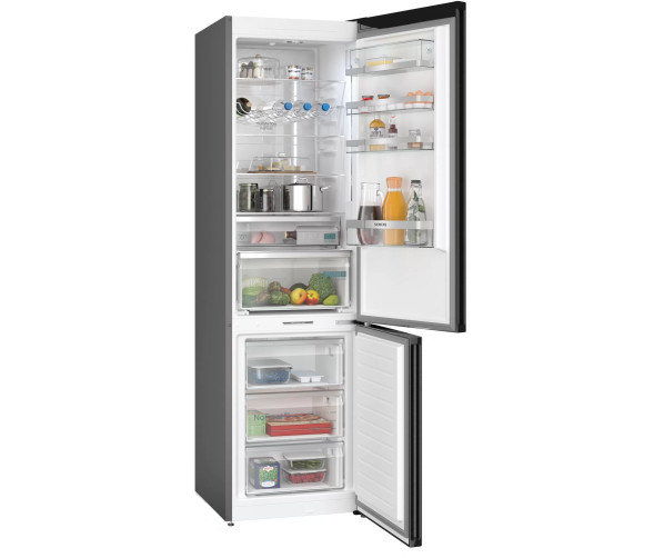 Siemens KG39NAXCF vrijstaande koel-vriescombinatie - blacksteel