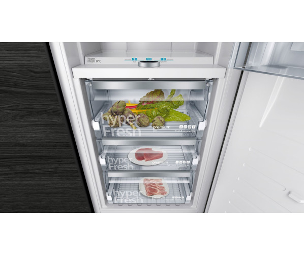 Siemens KI81FPDE0 extraKlasse inbouw koelkast met hyperFresh - nis 178 cm.