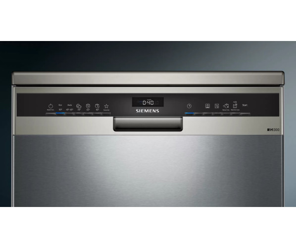 Siemens SE23HI42VE vrijstaande vaatwasser met besteklade - rvs-look