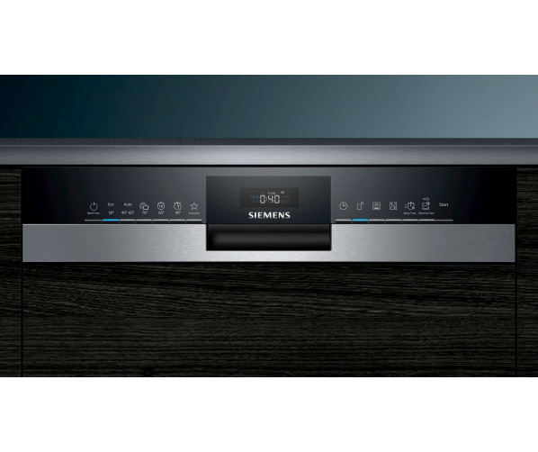 Siemens SN53HS36TE half geintegreerde inbouw vaatwasser - rvs bedieningspaneel